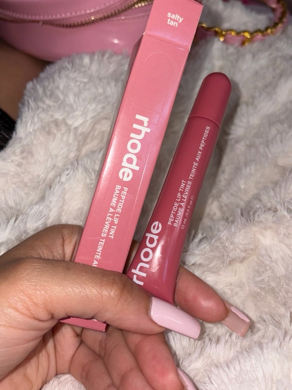 RHODE Peptide Lip Tint - Salty Tan Pink